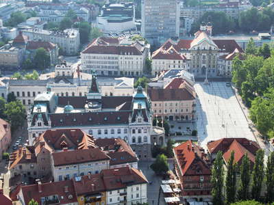 Ljubljana  |  University and Congress Square