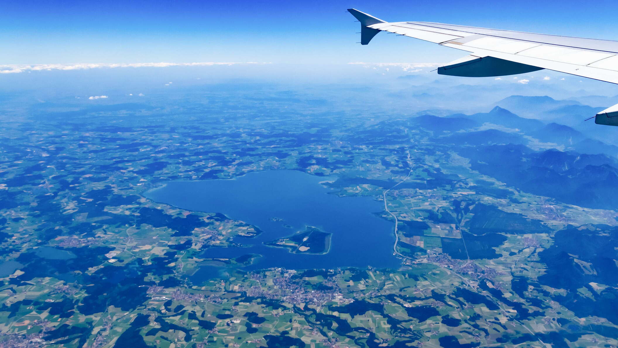 Upper Bavaria with Lake Chiemsee