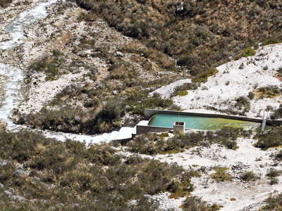 Cordillera Blanca  |  Artificial drainage of Laguna Parón