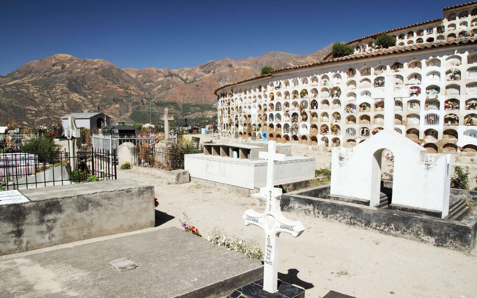Yungay | Cemetery hill at Campo Santo