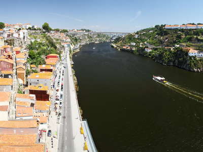 Porto  |  Funicular dos Guindais and Rio Douro