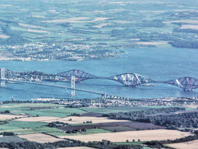 Firth of Forth with Forth bridges