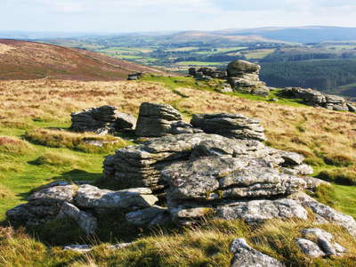 Dartmoor with tors