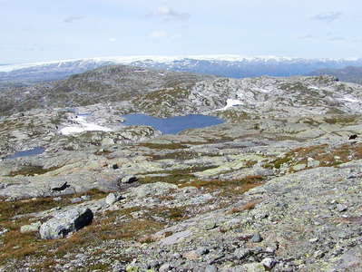 Røldalsfjellet and Folgefonna