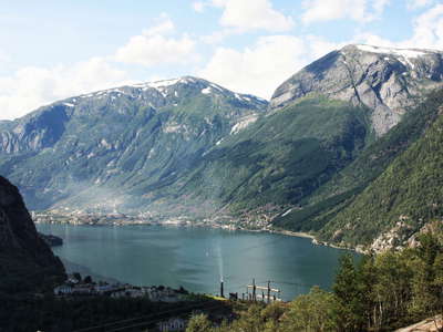 Sørfjorden with Tyssedal