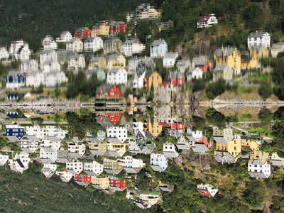 Kalvanes reflecting in Sørfjorden