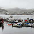 Hammerfest in a rainy afternoon