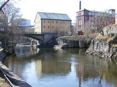 Norrköping | Motala with industrial landscape