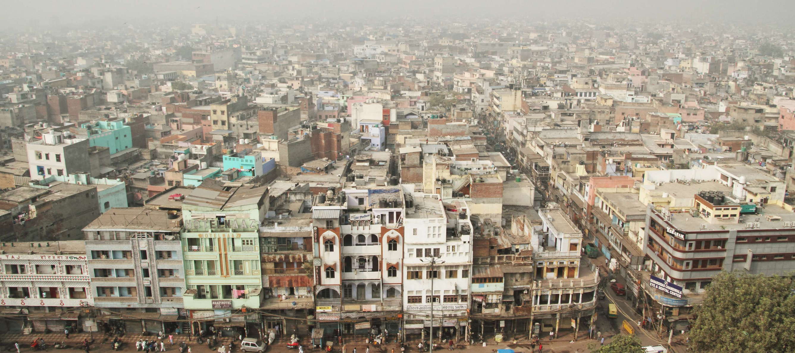 Delhi  |  View of Old Delhi