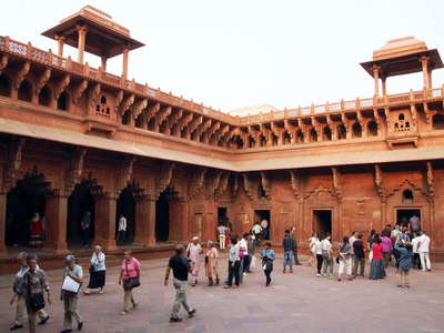 Agra Fort  |  Cloister of Jahangir Palace