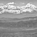 Himalaya with Mt. Everest and Makalu