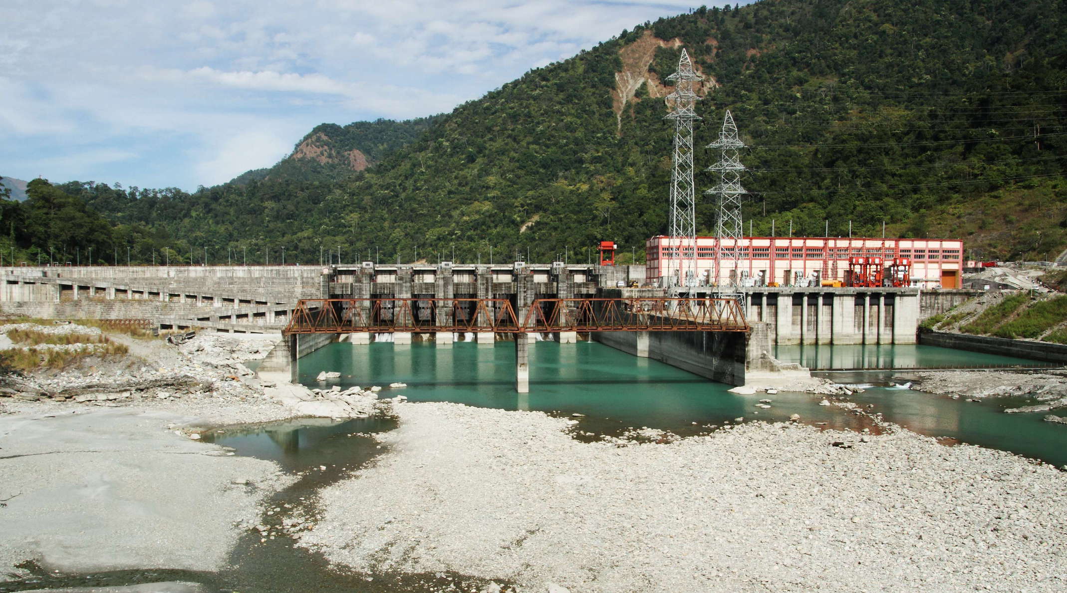 Kalijhora  |  Teesta River with hydropower station