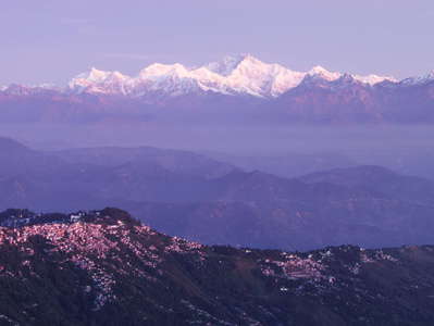 Darjeeling with Kangchenjunga