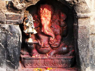 Kathmandu  |  Hindu shrine