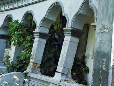 Mănăstirea Răteşti  |  Landslide damage