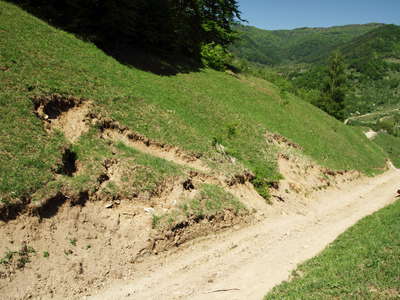 Balta  |  Roadside landslide