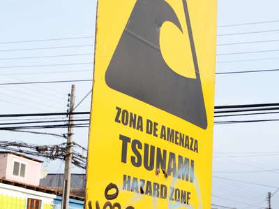 Iquique  |  Tsunami hazard zone