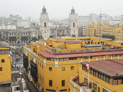 Lima  |  Plaza Mayor with Catedral de Lima