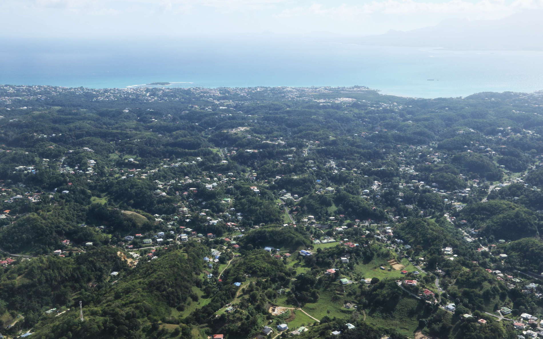 Guadeloupe | Grande-Terre with karst features