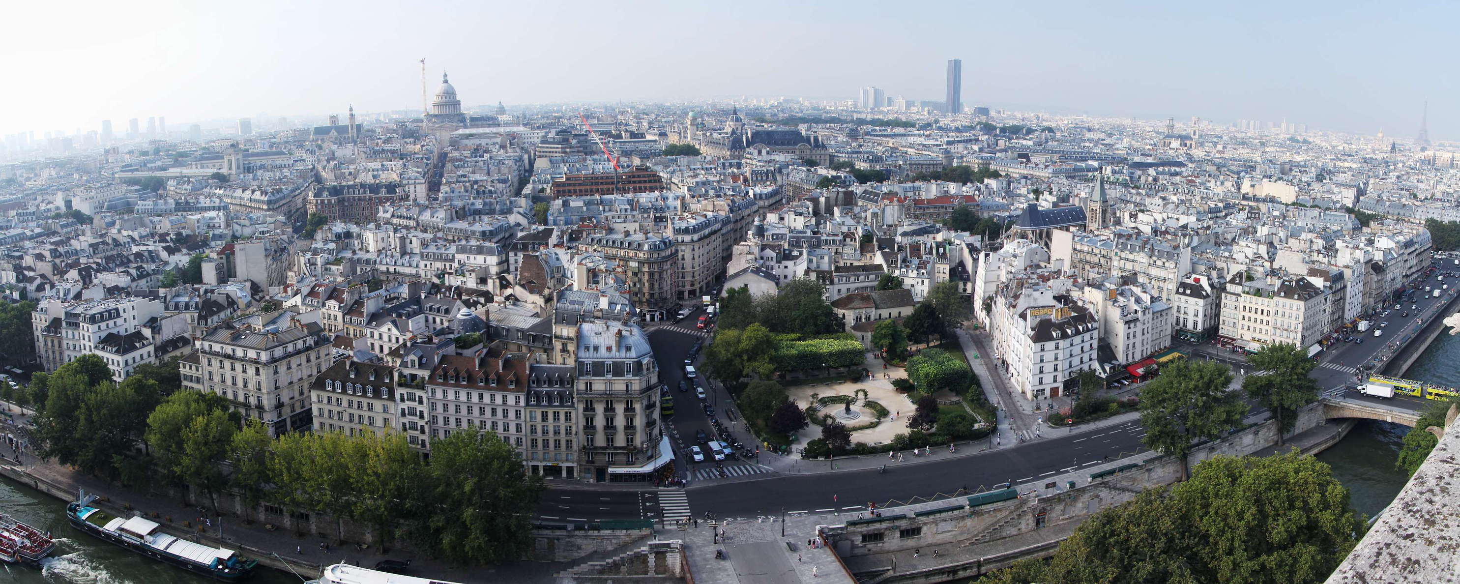 Paris | Panoramic view from Notre-Dame