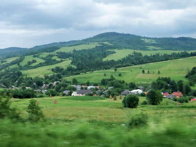 Carpathian Mountains with Latorka