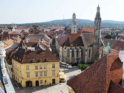Sopron | Historic centre with Fő tér
