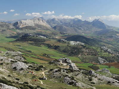 Cordillera Antequerana with Sierra del Co