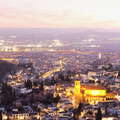 Granada after sunset