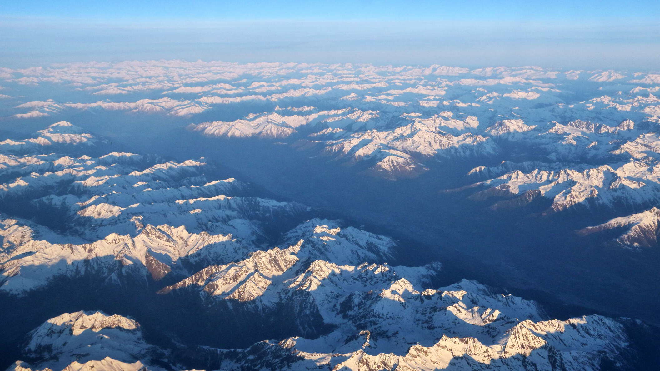 Valtellina from the air