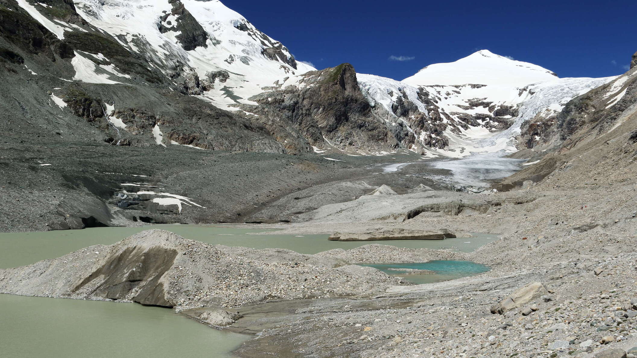Pasterze | Glacier forefield and Johannisberg