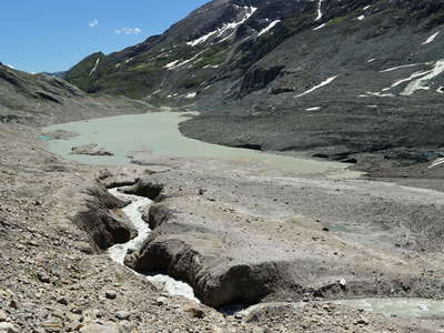 Proglacial lake of Pasterze