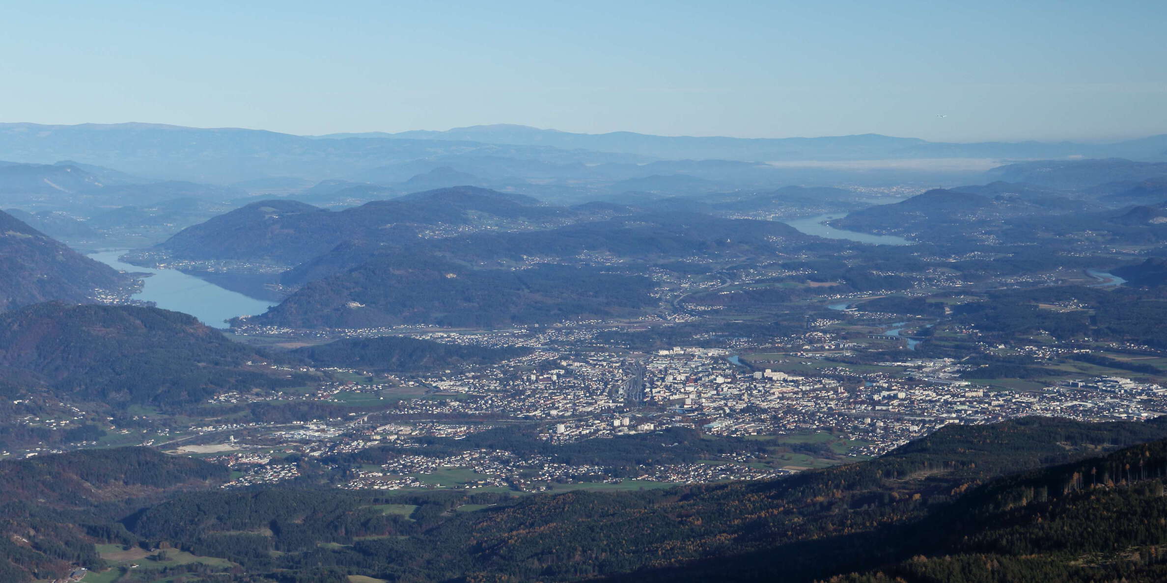 Klagenfurt Basin with Villach