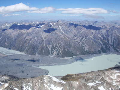 Tasman Glacier and Tasman Lake