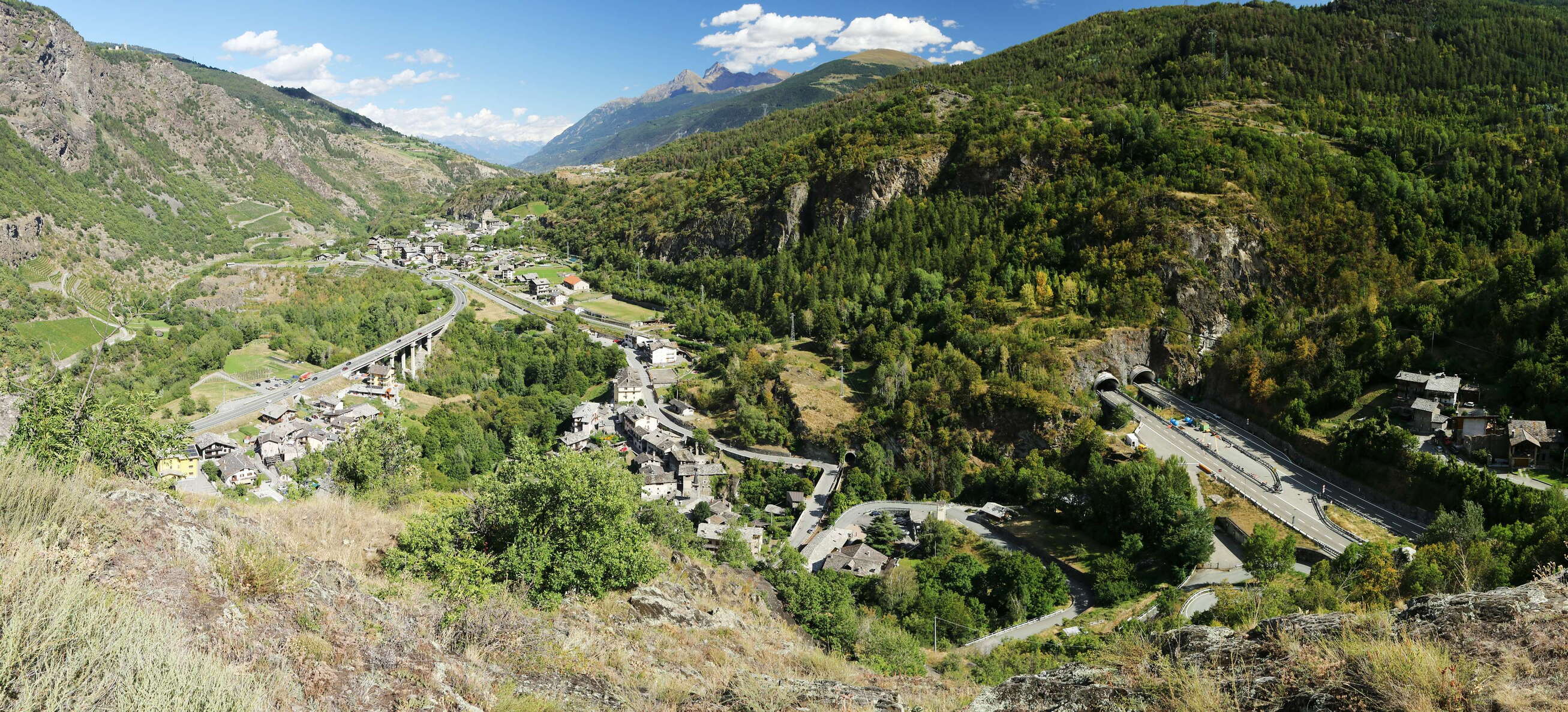 Aosta Valley with Leverogne and Arvier