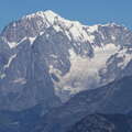 Monte Bianco with Brenva Glacier