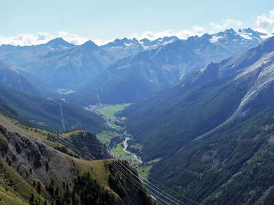 Cogne Valley with Graian Alps