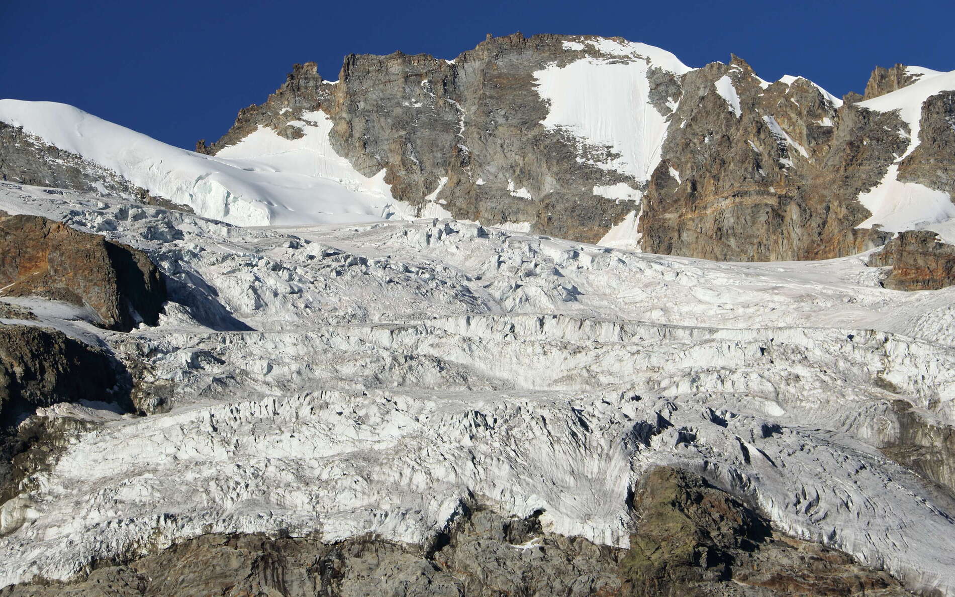 Tribolazione Glacier and Gran Paradiso