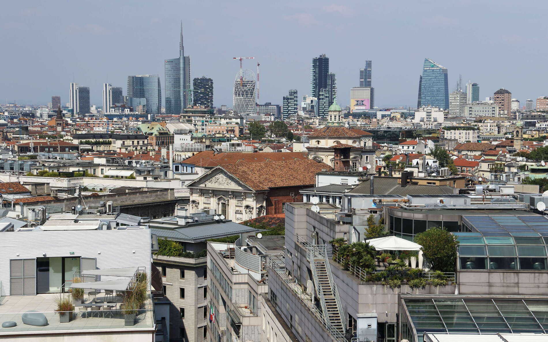 Milano | Roofscape and Centro Direzionale