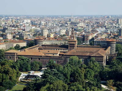 Milano | Parco Sempione with Castello Sforzesco