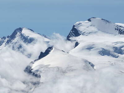 Monte Rosa and Strahlhorn