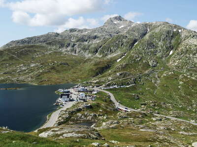 Grimselpass with Totesee