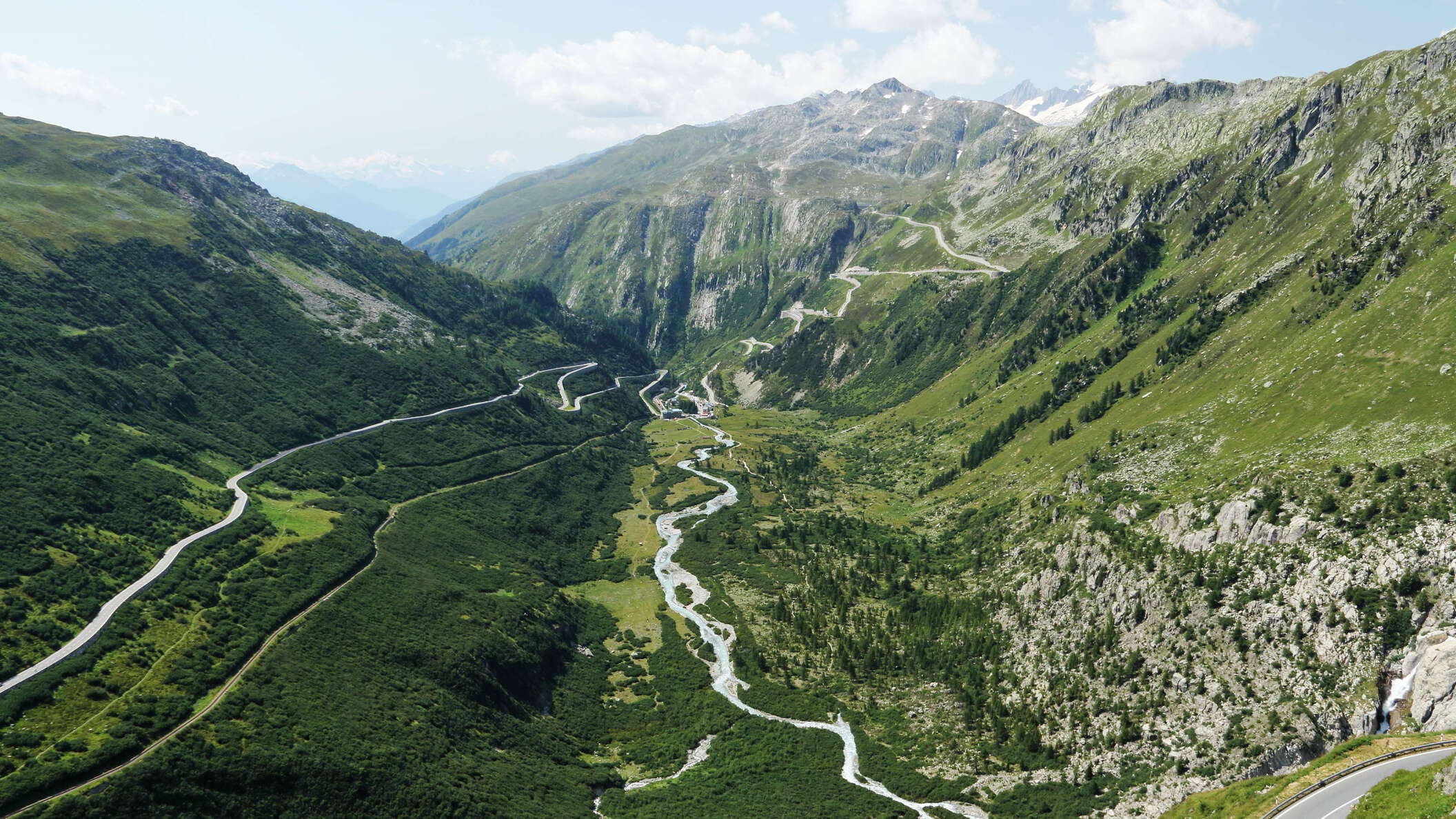 Gletsch | Furkapass and Grimselpass roads