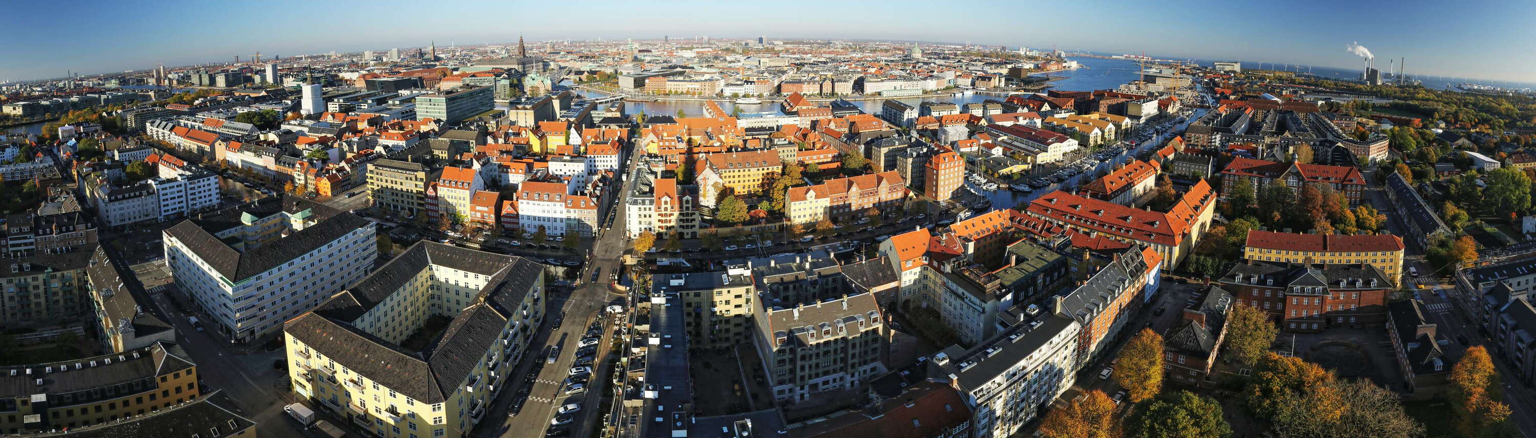 København | Panoramic view with Christianshavn