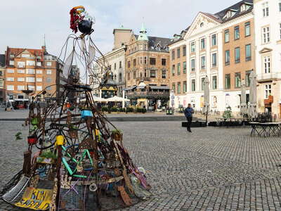 København | Nytorv with contemporary arts