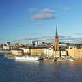 Stockholm panorama with Riddarholmen