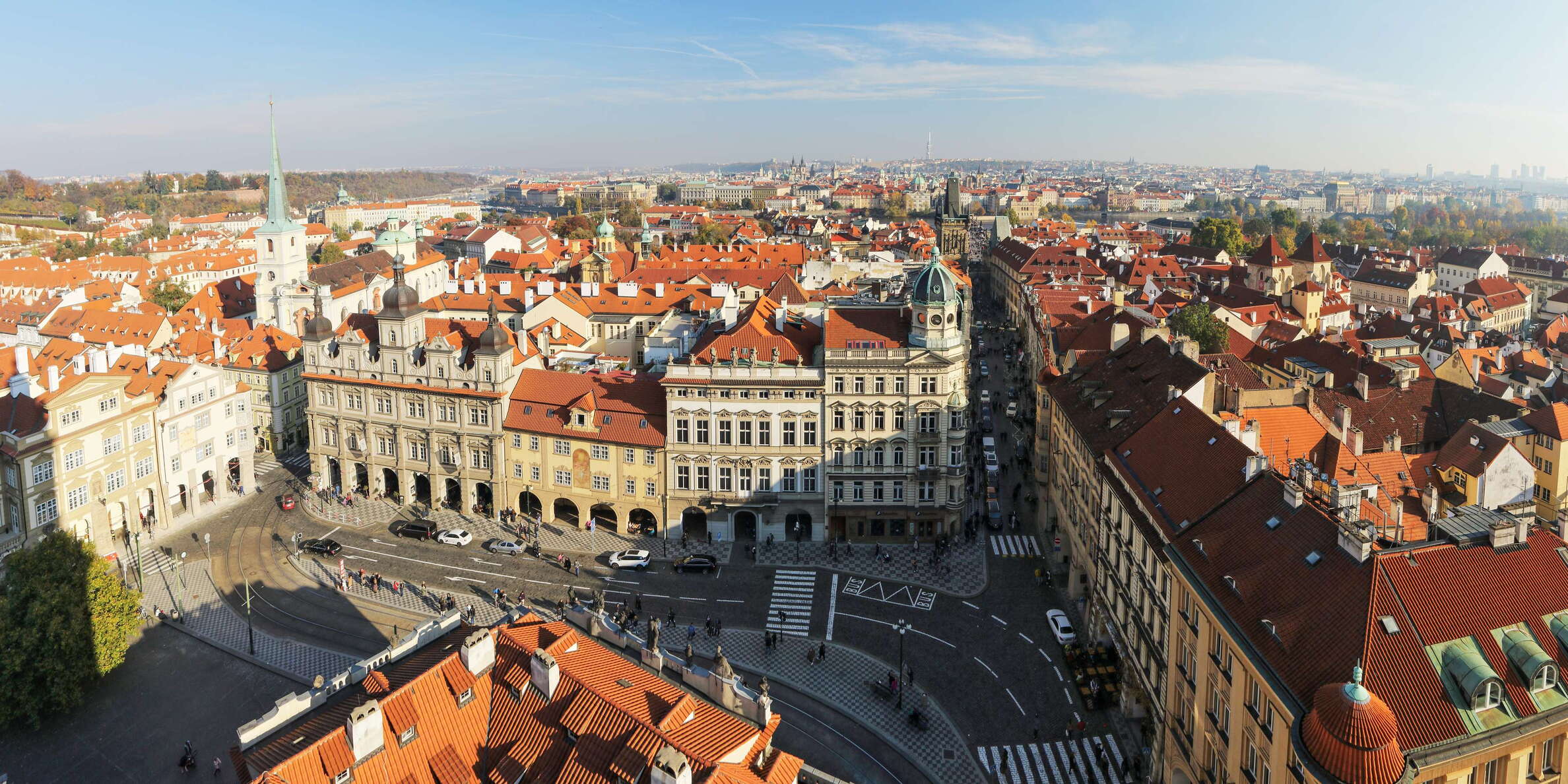 Praha | Panoramic view of Malá Strana