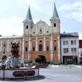 Žilina | Mariánske námestie with kostol svätého Pavla apoštola