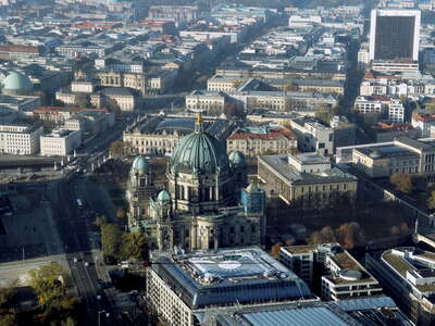 Berlin Mitte with Cathedral and Unter den Linden