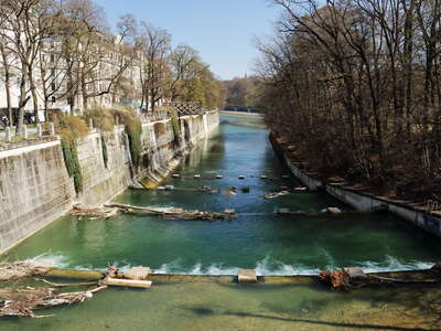 München | Isar with rapids