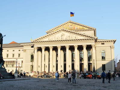 München | Max-Joseph-Platz and Bayerisches Nationaltheater